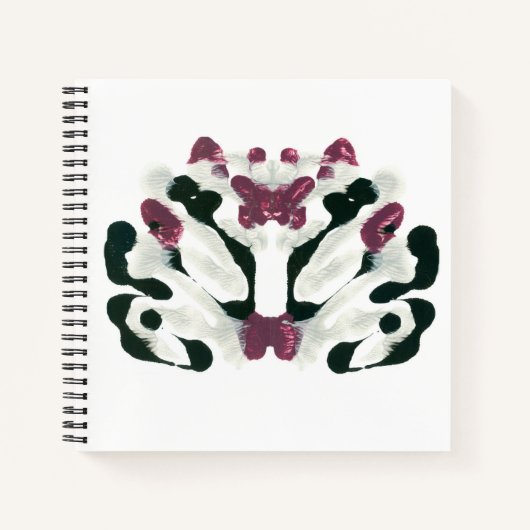 Inkblot Art Notizblock (Vorderseite)