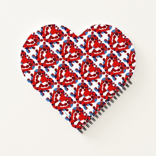 Inkblot Art Notizblock (Rückseite)