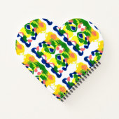 Inkblot Art Notizblock (Rückseite)