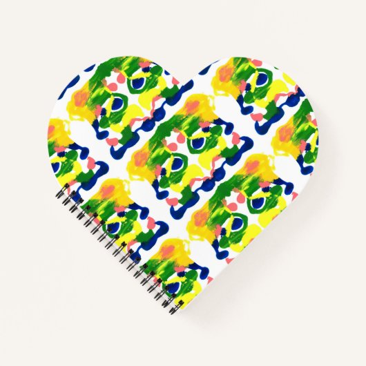 Inkblot Art Notizblock (Vorderseite)