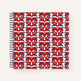 Inkblot Art Notizblock