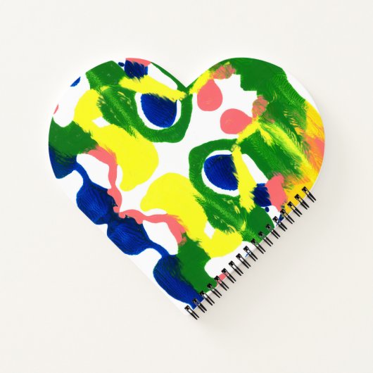 Inkblot Art Notizblock (Rückseite)