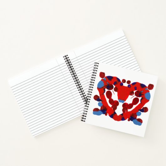 Inkblot Art Notizblock (Innenseite)