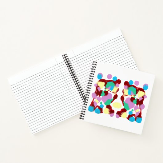 Inkblot Art Notizblock (Innenseite)