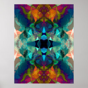 Inkblot Imagination Poster