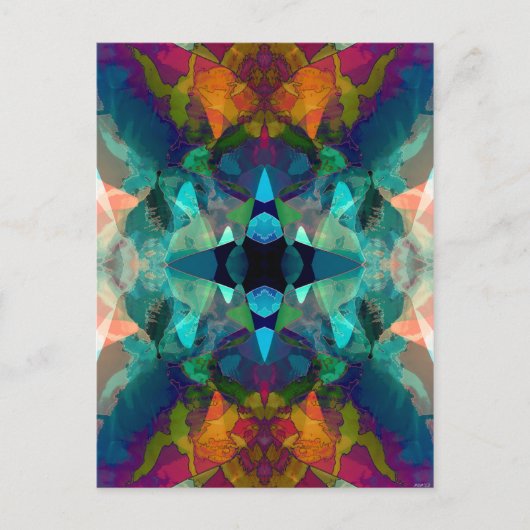 Inkblot Imagination Postkarte (Vorderseite)