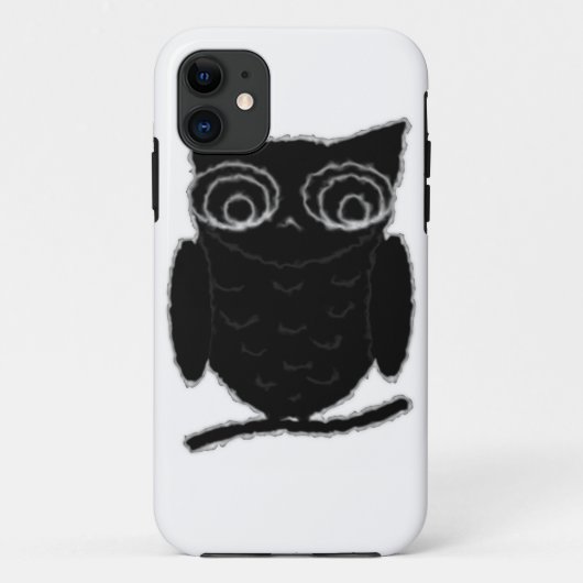 Inkblot Owl Case-Mate iPhone Hülle (Rückseite)