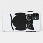 Inkblot Owl Case-Mate iPhone Hülle (Rückseite (Horizontal))