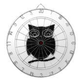Inkblot Owl Dartscheibe (vorne)