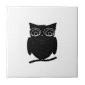 Inkblot Owl Fliese (Vorderseite)