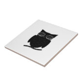 Inkblot Owl Fliese (Seite)