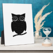 Inkblot Owl Fotoplatte (Seite)