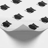 Inkblot Owl Geschenkpapier (Ecke)
