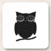 Inkblot Owl Getränkeuntersetzer (Vorderseite)