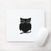 Inkblot Owl Mousepad (Mit Mouse)