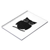 Inkblot Owl Notizblock (Linke Seite)