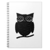 Inkblot Owl Notizblock (Vorderseite)