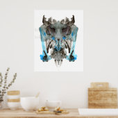 Inkblot Phantasy Poster (Küche)