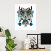 Inkblot Phantasy Poster (Heimbüro)