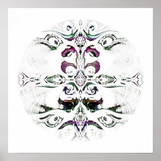 InkBlot - Symmetrie 2 Poster (Vorne)