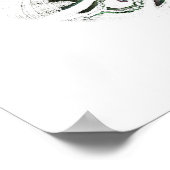 InkBlot - Symmetrie 4 Poster (Ecke)