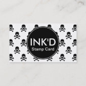 ink'd Briefmarkenkarte (Farbe kundengerecht) Visitenkarte (Rückseite)