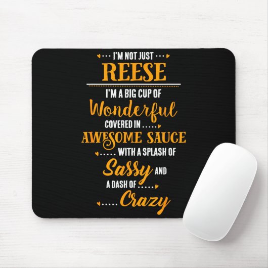 Inked Creation - Reese Big Cup Of Awesome Sy Cly C Mousepad (Mit Mouse)