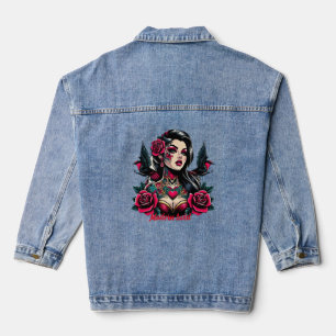 Inked Fairy Tale Queen Jeansjacke
