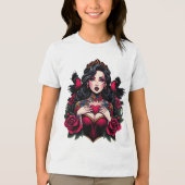 Inked Fairy Tale Queen Tri-Blend Shirt (Vorderseite)