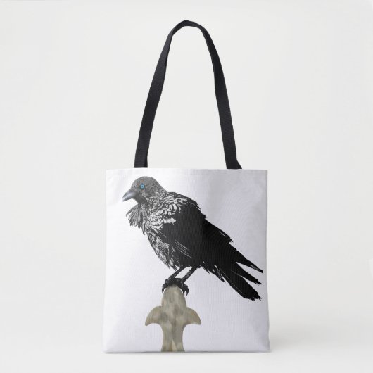 Inked Raven Tasche (Vorderseite)