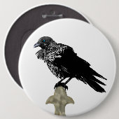 Inken Raven Button (Vorne & Hinten)
