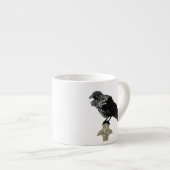 Inken Raven Espressotasse (Vorderseite Rechts)
