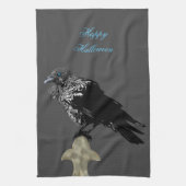 Inken Raven Geschirrtuch (Vertikal)