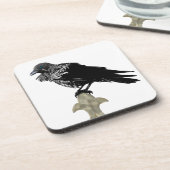 Inken Raven Getränkeuntersetzer (Linke Seite)