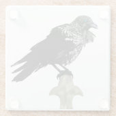 Inken Raven Glasuntersetzer (Rückseite)