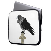 Inken Raven Laptopschutzhülle (Vorderseite Links)