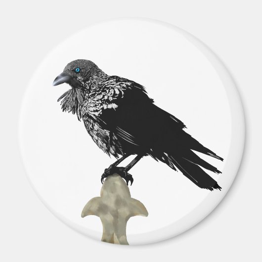 Inken Raven Magnet (Vorne)