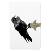 Inken Raven Magnet (Vertikal)