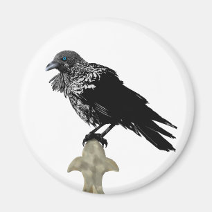 Inken Raven Magnet