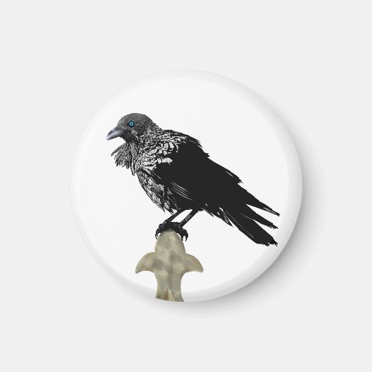 Inken Raven Magnet (Vorne)