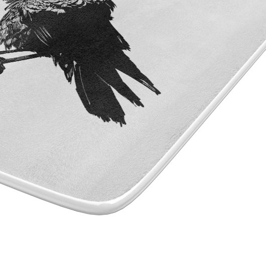 Inken Raven Schneidebrett (Ecke)