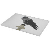 Inken Raven Schneidebrett (Ecke)