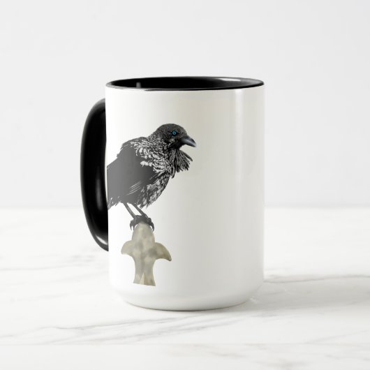 Inken Raven Tasse (Vorderseite Links)