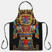 Inkische Götter - Der große Schöpfer Viracocha Schürze (Vorderseite)