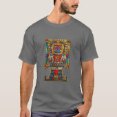 Inkische Götter - Der große Schöpfer Viracocha T-Shirt (Vorderseite)
