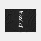 Inkleben von Shirt-Blast aus Tattoo Fleecedecke (Vorderseite (Horizontal))