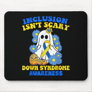 Inklusion ist kein Beängstigendes Halloween-Ghost- Mousepad