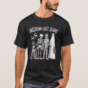 Inklusion ist nicht gruselig Halloween-Kostüm Mumi T-Shirt