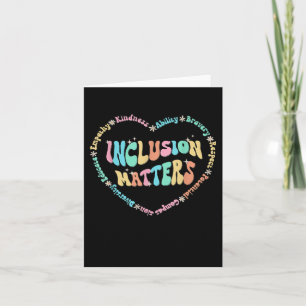 Inklusion S Autismus Bewusstsein Sped Teacher Kind Karte