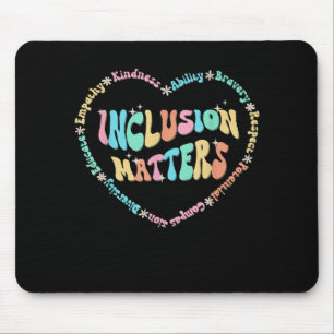 Inklusion S Autismus Bewusstsein Sped Teacher Kind Mousepad